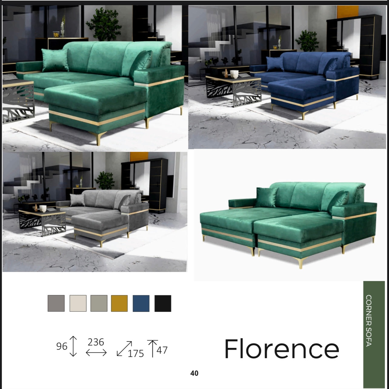 Florence Sofa bed